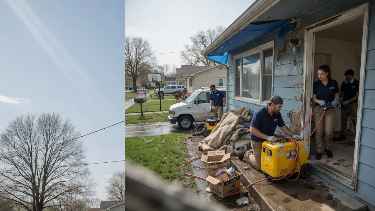 Basement Flood Cleanup in Hamel, IL near me